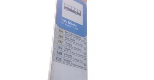 PARADERO SITP BARRIO PALO BLANCO  033A05